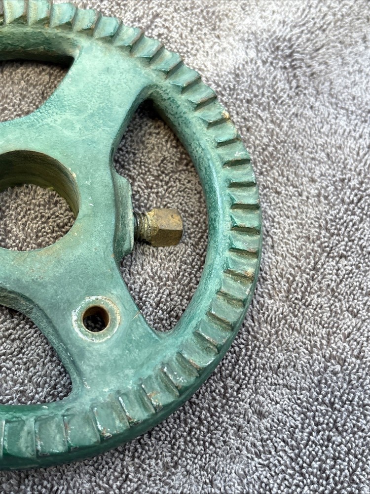 ** MISSING HANDLE** Vintage Champion Blower And Forge Post Drill Feed Gear.