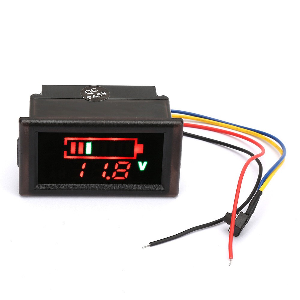 YB28VE W Waterproof Electrical Car Digital Display Battery Indicator Voltmeter