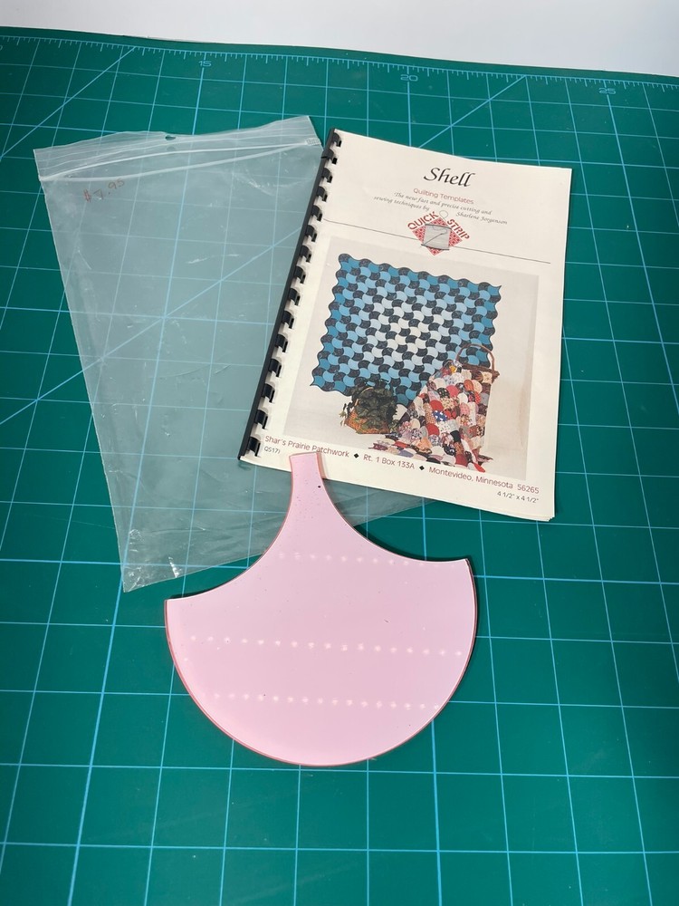 Shell Quilting Template Quick Strip 5" Shell