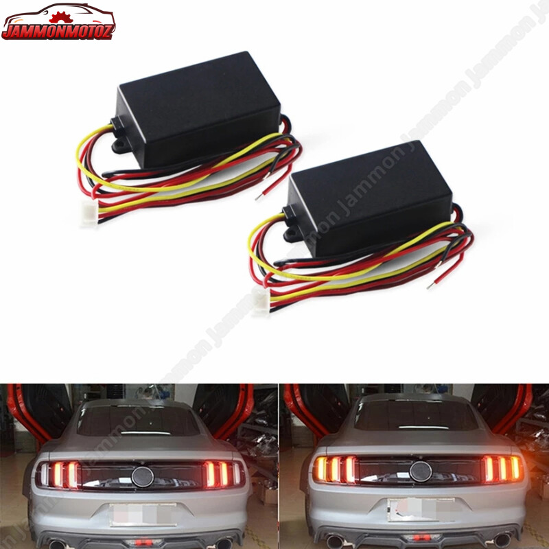 For Turn Signal Light 3-Step Sequential Universal Chase Flash Module Boxes 12V