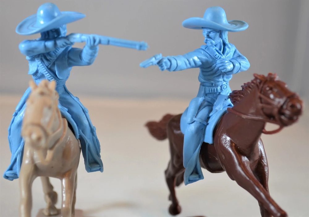 Weston Mounted Mexican Bandits Banditos