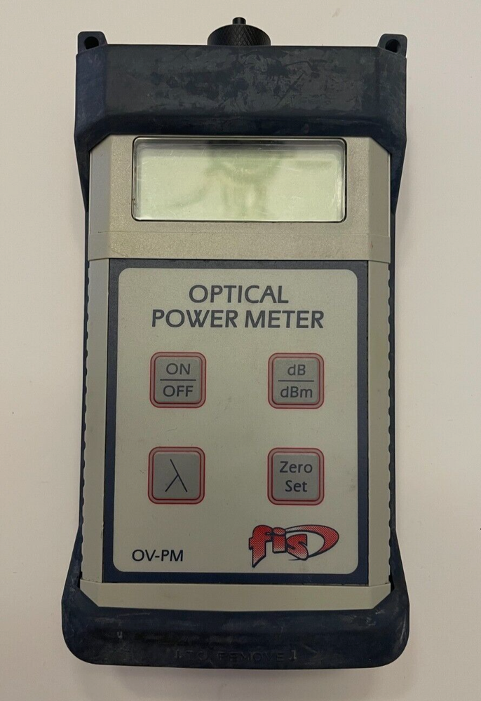 FIS F18513HR HAND HELD OPTICAL POWER METER