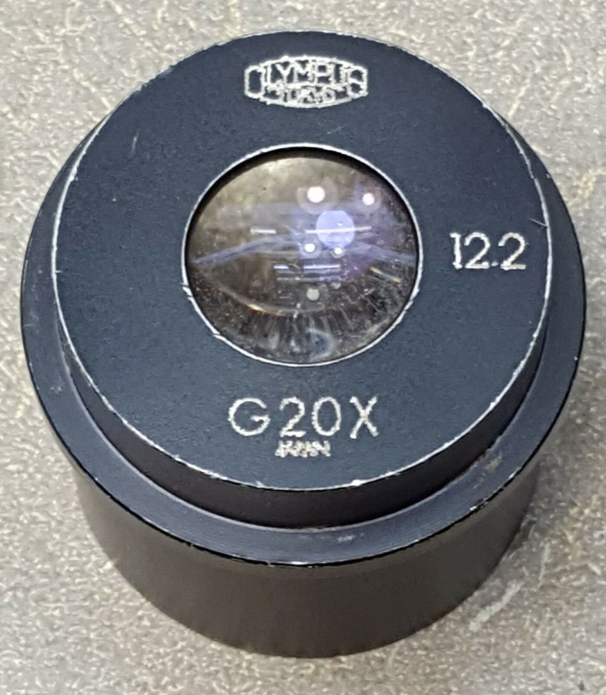 one Olympus G20X /12.2 Microscope eyepiece.