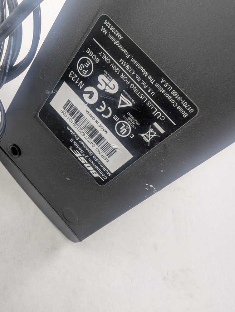 Bose Companion 2 Series II Multimedia Speaker System