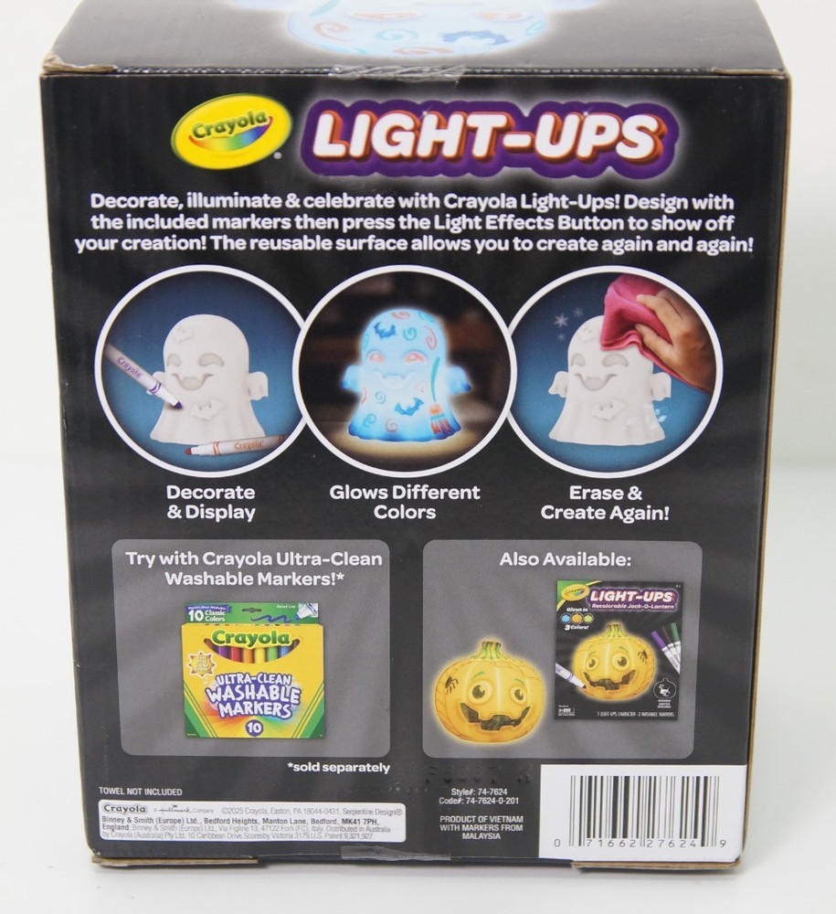 Crayola Light-Ups Recolorable Glow Ghost