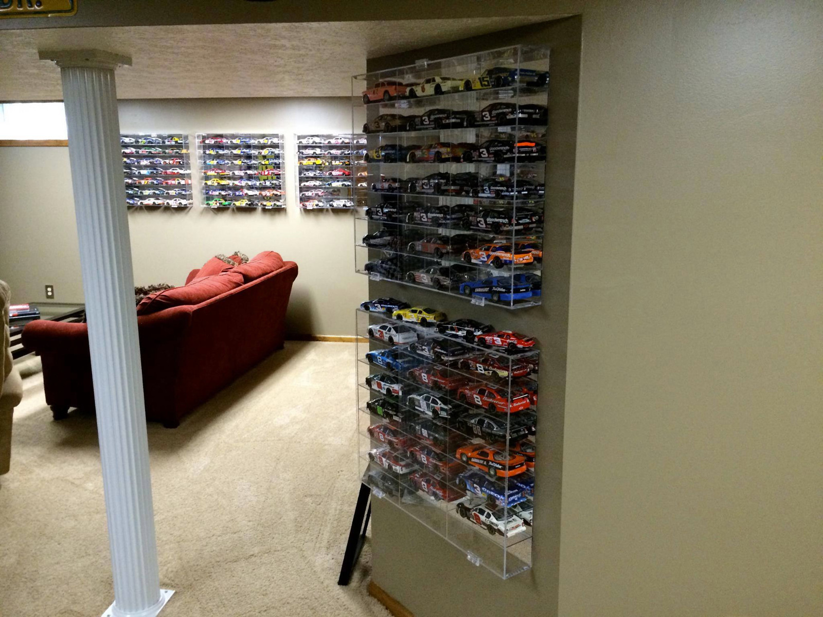 NASCAR Display Case, 24 Compartment 1/24 scale