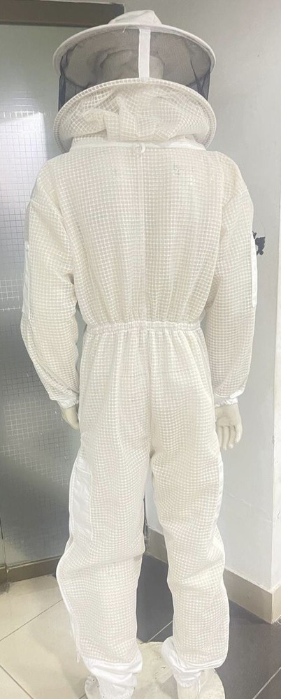 Pro's Choice premium Ventilated Beekeeping Full SUIT + GLOVES Size; L Thread(R)