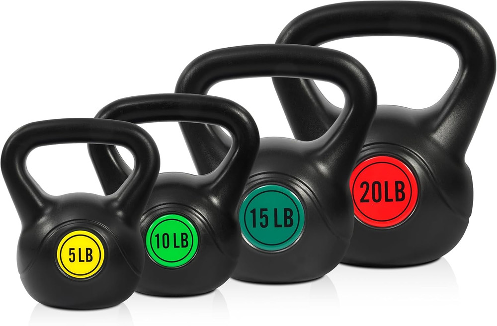 Kettlebell Sets Piece Strength Training Kettlebells Weight Set