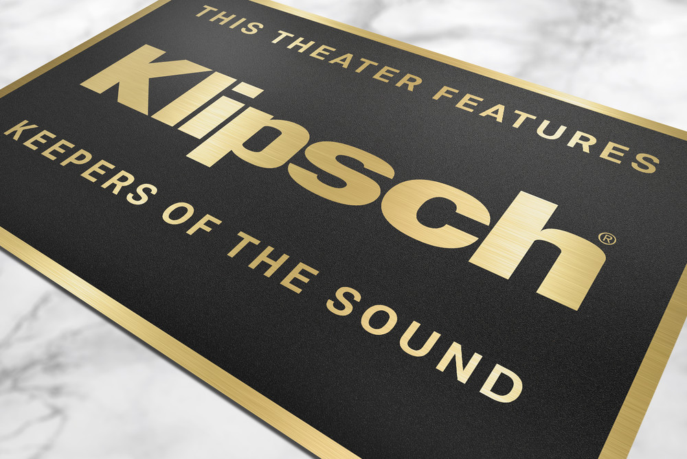 Klipsch Theater Sign