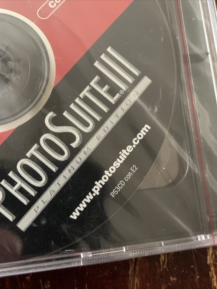 Photo Suite III Computer CD Disc ( New Sealed )