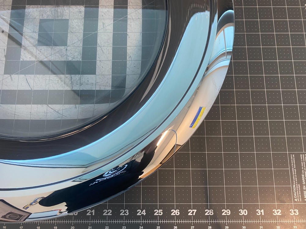 Samsung Dryer Door Assembly P# DC97-15975E