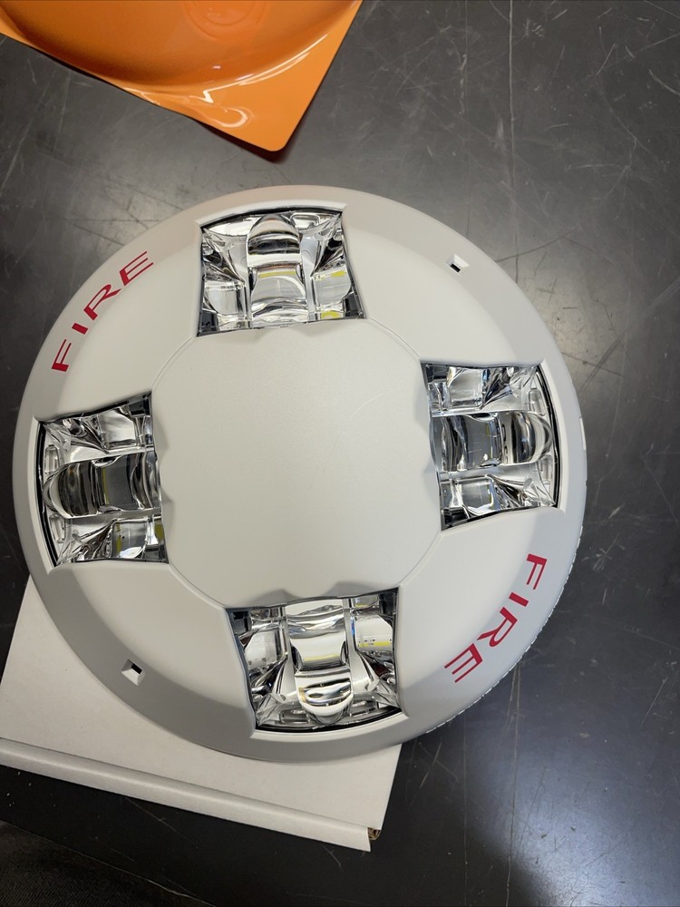 Kidde EGCVWF Ceiling Strobe, 15-115cd Output, White , FIRE Marking