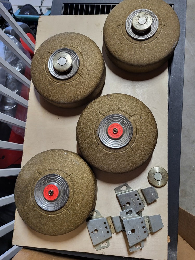4 Vintage Masterguard Fire Protection System Model MG 50 Ft