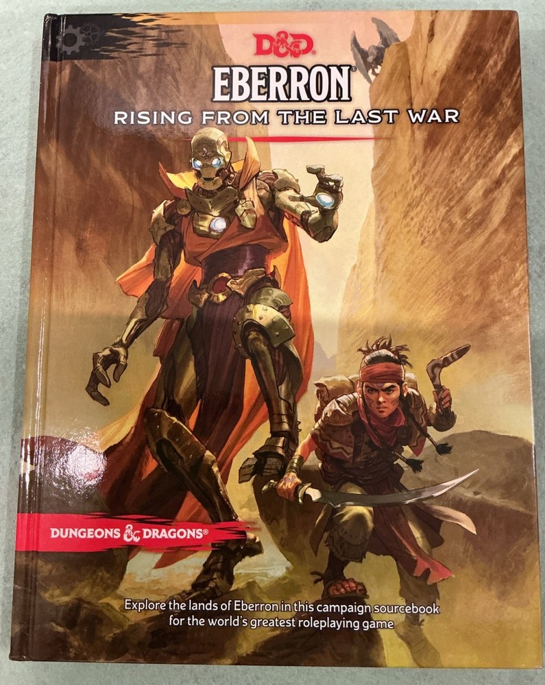 D&D Eberron Rising From The Last Warm Hard Cover