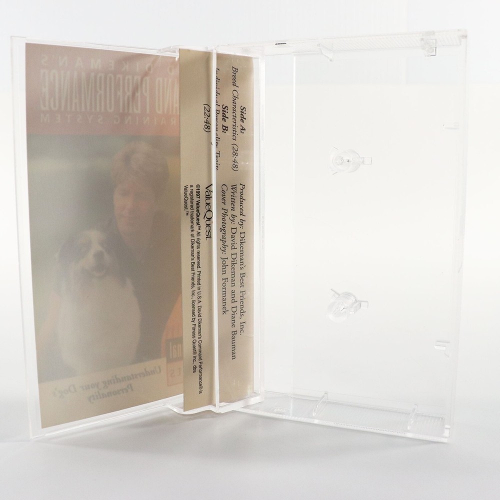 Command Performance: Understanding Your Dog's Personality Cassette David Dikeman