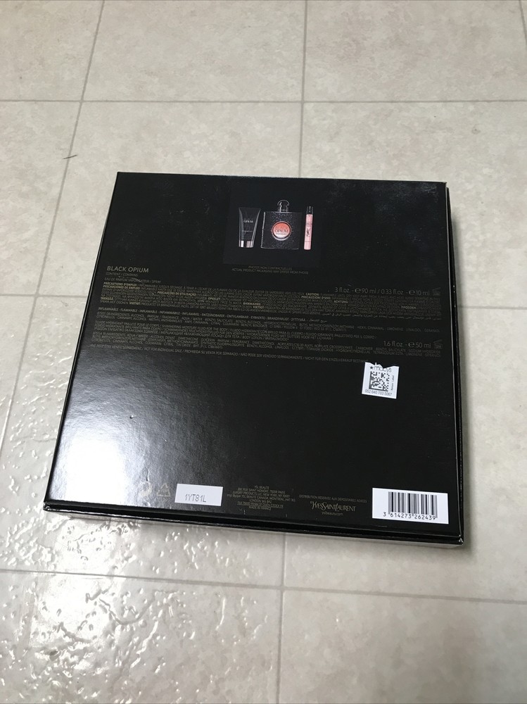 YSL BLACK OPIUM EMPTY BOX