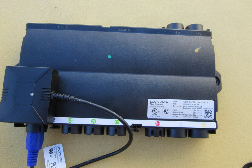 Tempur-Pedic Ergo Premier Logic Data Flex System Control Box 10003-CTRBOX-L001 .