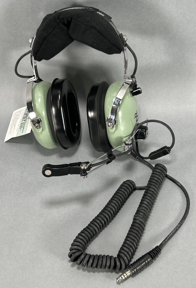 David Clark Aviation Headset H10-76 ; Green
