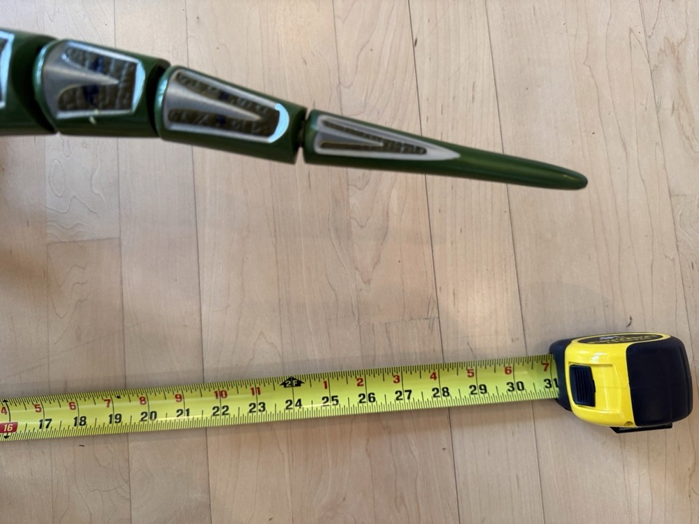 LARGE 32" GREEN ROBORAPTOR Dinosaur w/ REMOTE - VIDEO