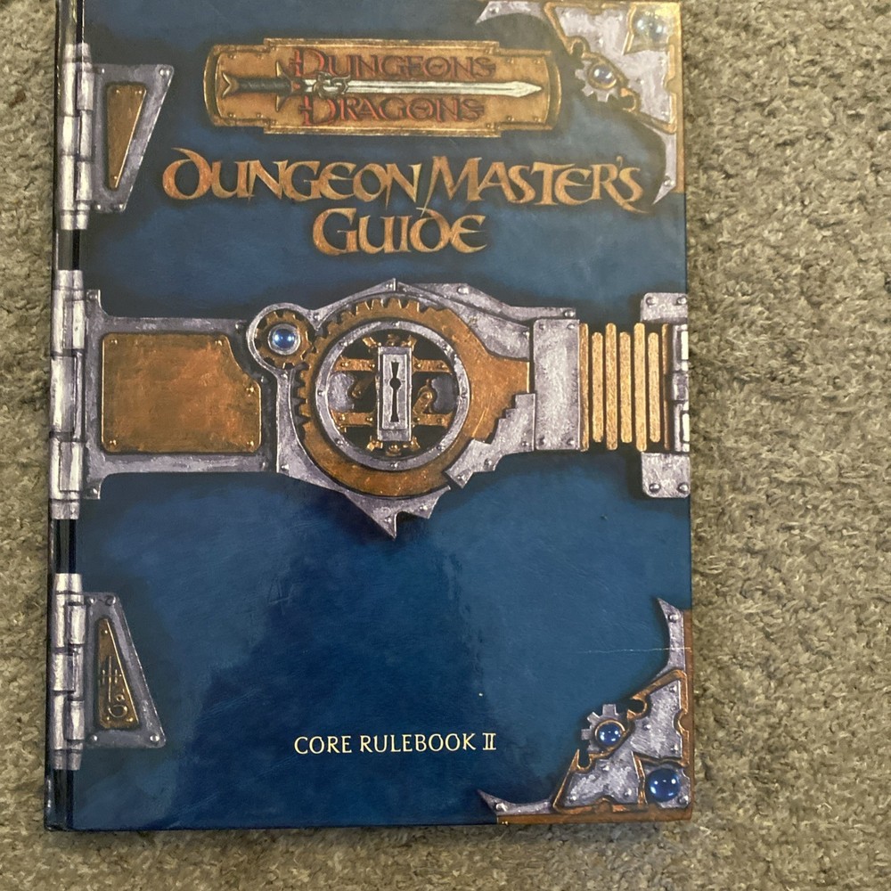 Dungeons & Dragons 3rd Edition Dungeon Masters Guide Core Rulebook 2 (D&D, 2000)