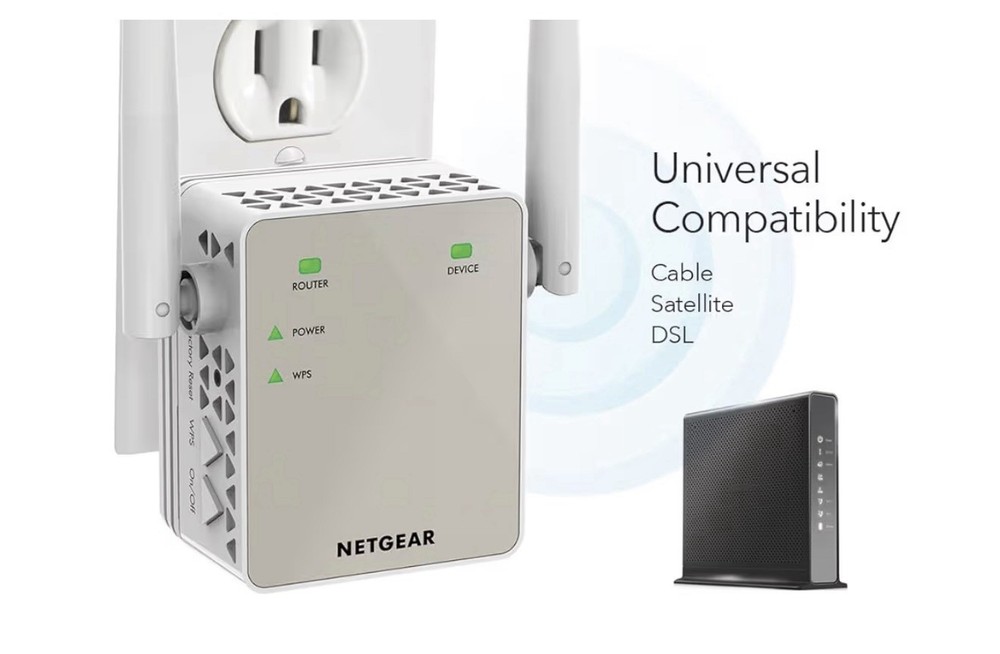 NETGEAR AC1200 Wi-Fi Range Extender - EX6120