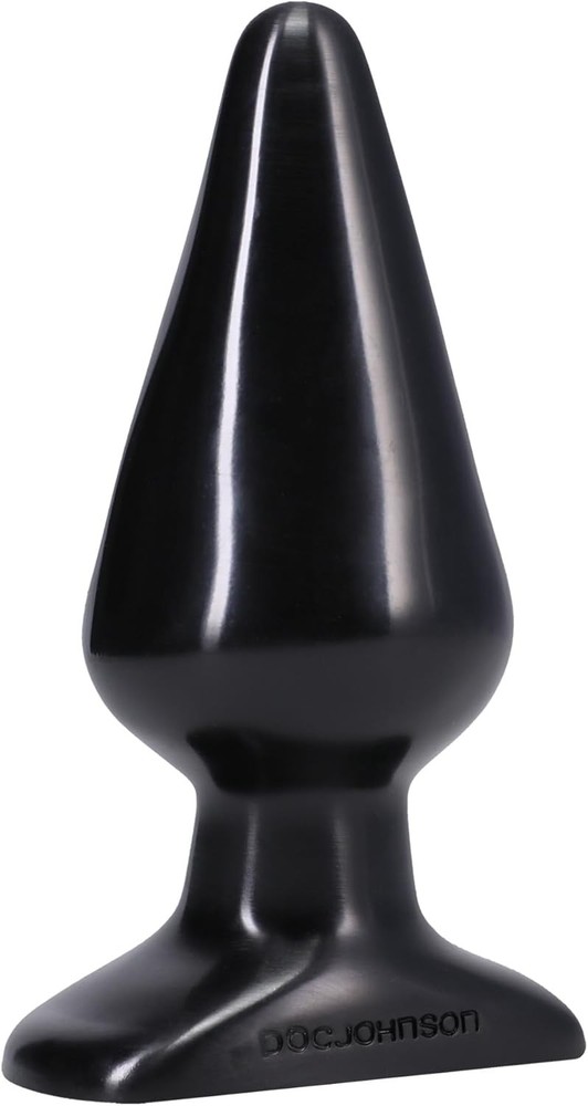 Doc Johnson Anal Plug, Large, Black