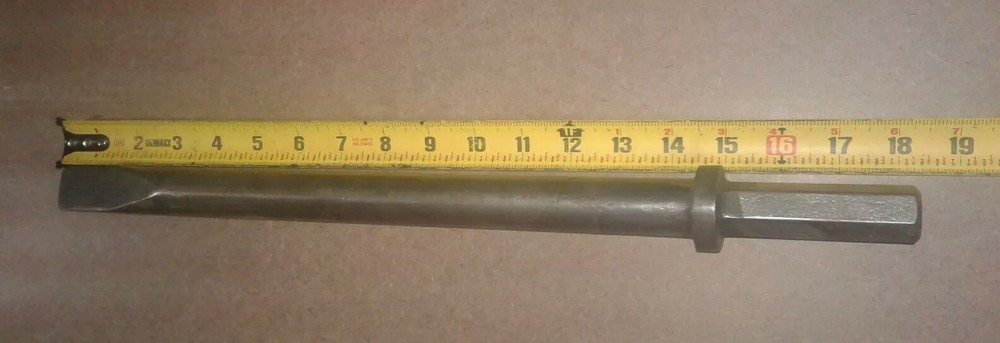 Vulcan Demolition/Jack Hammer Flat Chisel 7/8" Hex. Our #10C