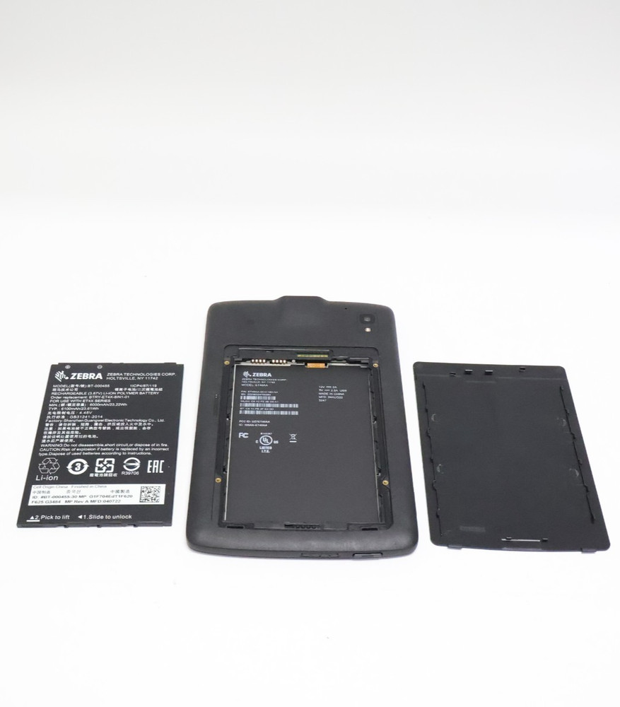 Zebra ET40AA Rugged Tablet w/ Desktop Cradle Dock & Charger BUNDLE