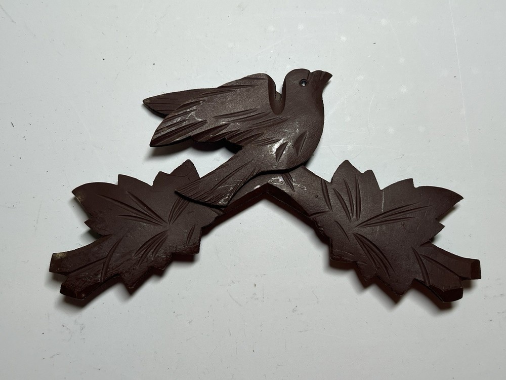 Vintage Black Forest Cuckoo Clock - Good Shape - Needs A Little Work