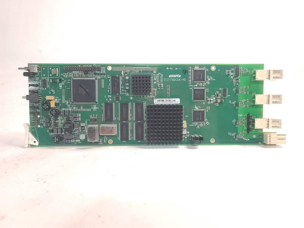 Evertz 7710DCDA-HD HD Down Converter & Distribution Amplifier Module w/ Back