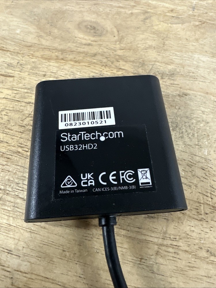 StarTech USB 3.0 to Dual HDMI Adaptor 4K USB32HD2