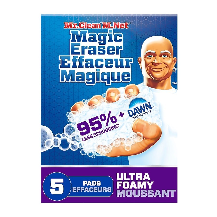 Mr. Clean Kitchen Grease Foaming Eraser Melamine Cleaning pad 6 -Pack