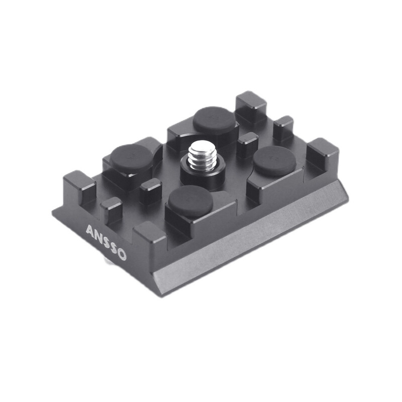 Ansso Cable Protection Clamp Wire Fixed Clip for stabilizer w/1/4" Screw Thread