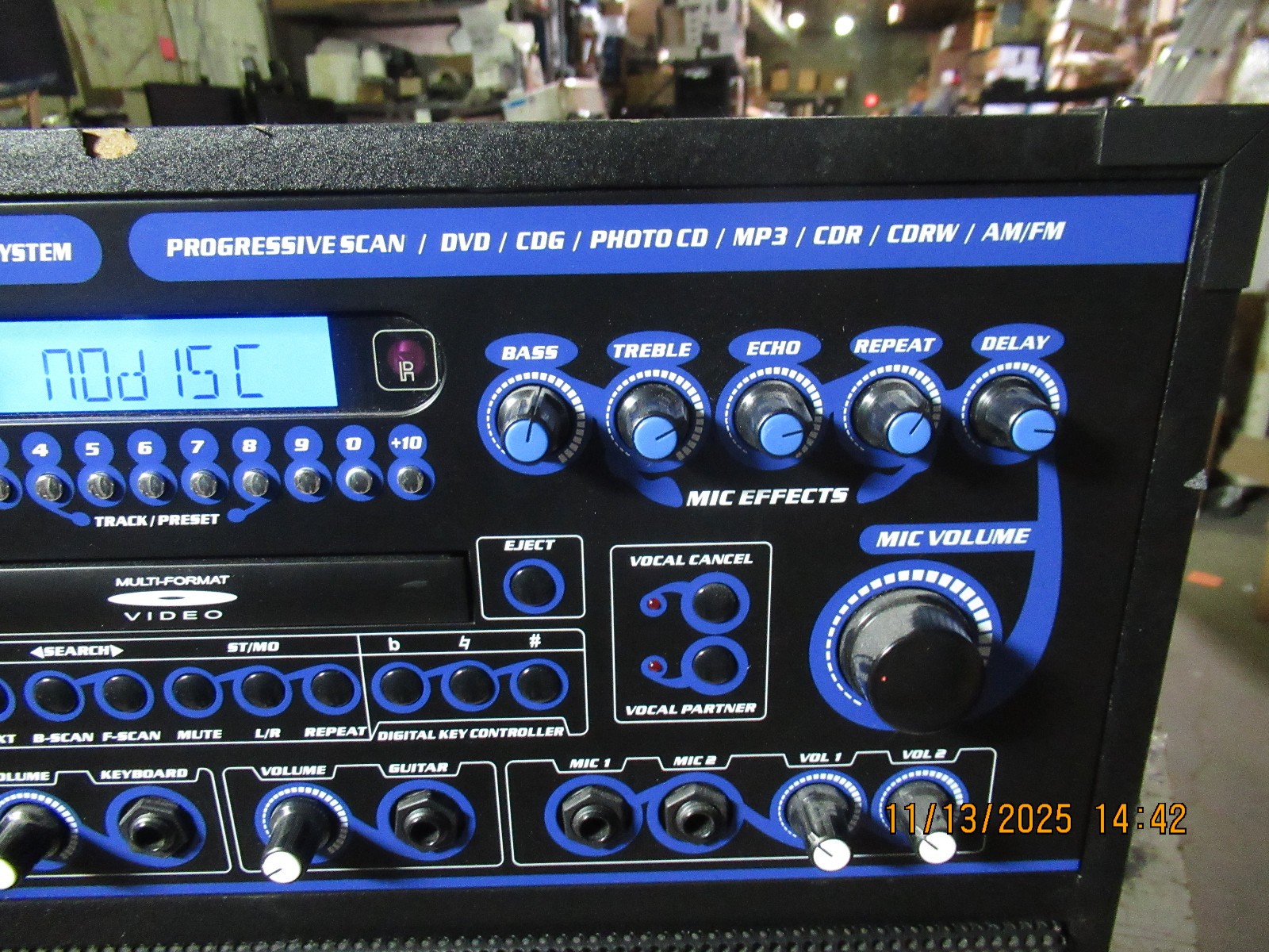 VOCOPRO Gig Star Multi Format Karaoke Entertainment System