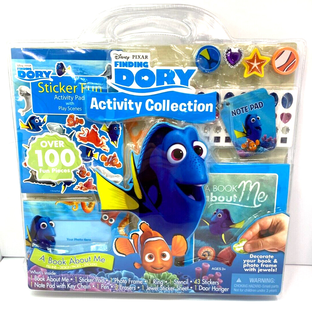 2016 Disney Pixar Finding Dory Activity Collection Activity 100 Piece Super Pack