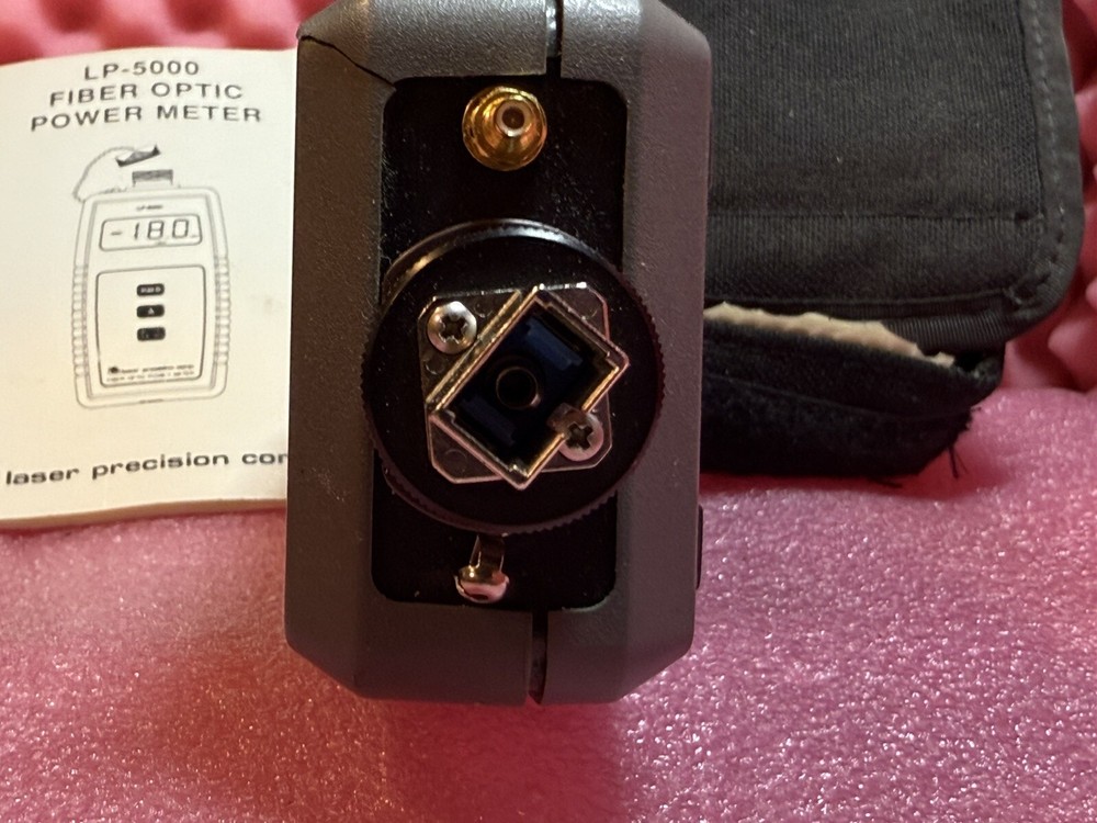 Laser Precision LP-5000 Fiber Optic Power Meter