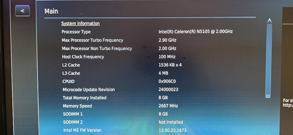 Intel NUC11ATKC4, Mini PC w/Celeron N5105 Processor (No Hard Drive) - Tested