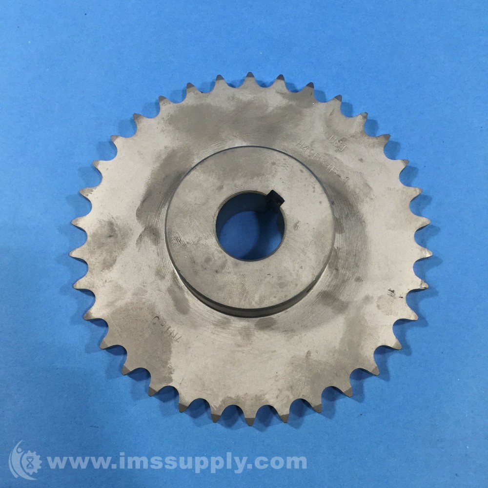 Tsubaki H40B34F-1 Roller Chain Sprocket USIP