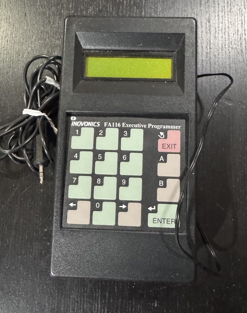 Inovonics Wireless FA116 Alarm System Executive Programmer