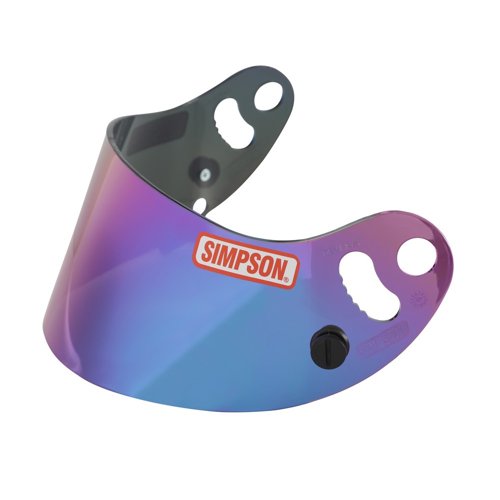 Simpson Racing 84303 Devil Ray Helmet Shield Iridium