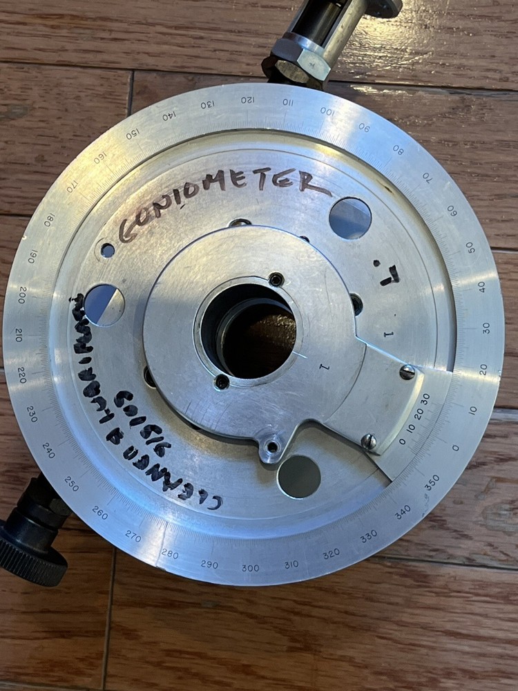Double Plate Goniometer Part