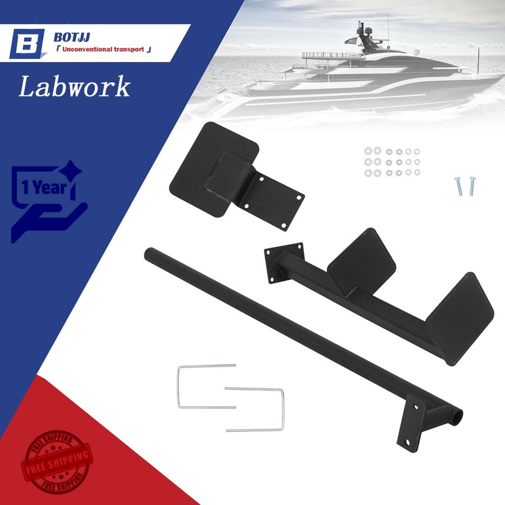 New 3-Step Universal Boat Trailer Steps Combo Replacement - Easy Install