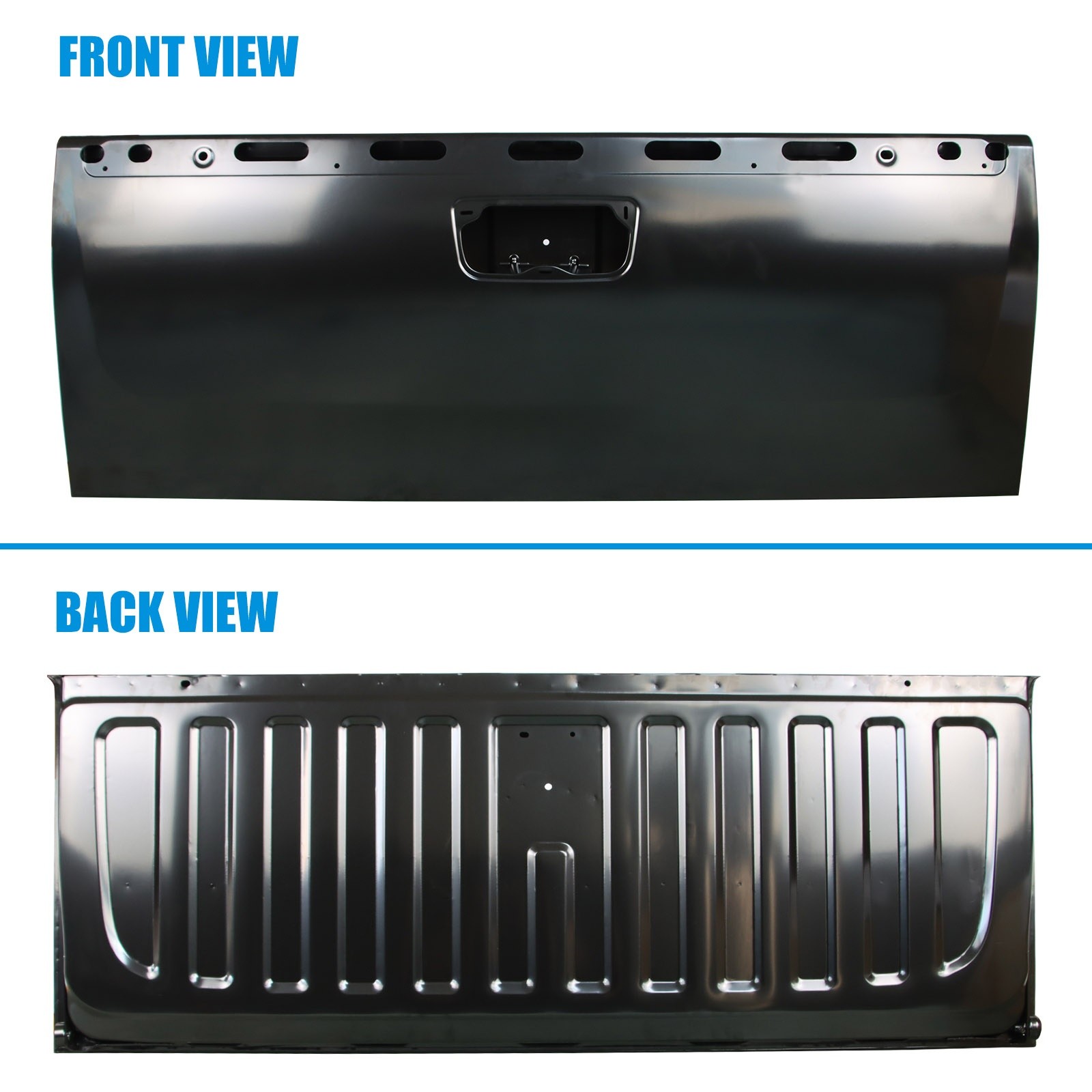 Tailgate Primed For 2007-2013 Silverado / Sierra 1500 / 2007-2014 2500HD 3500HD