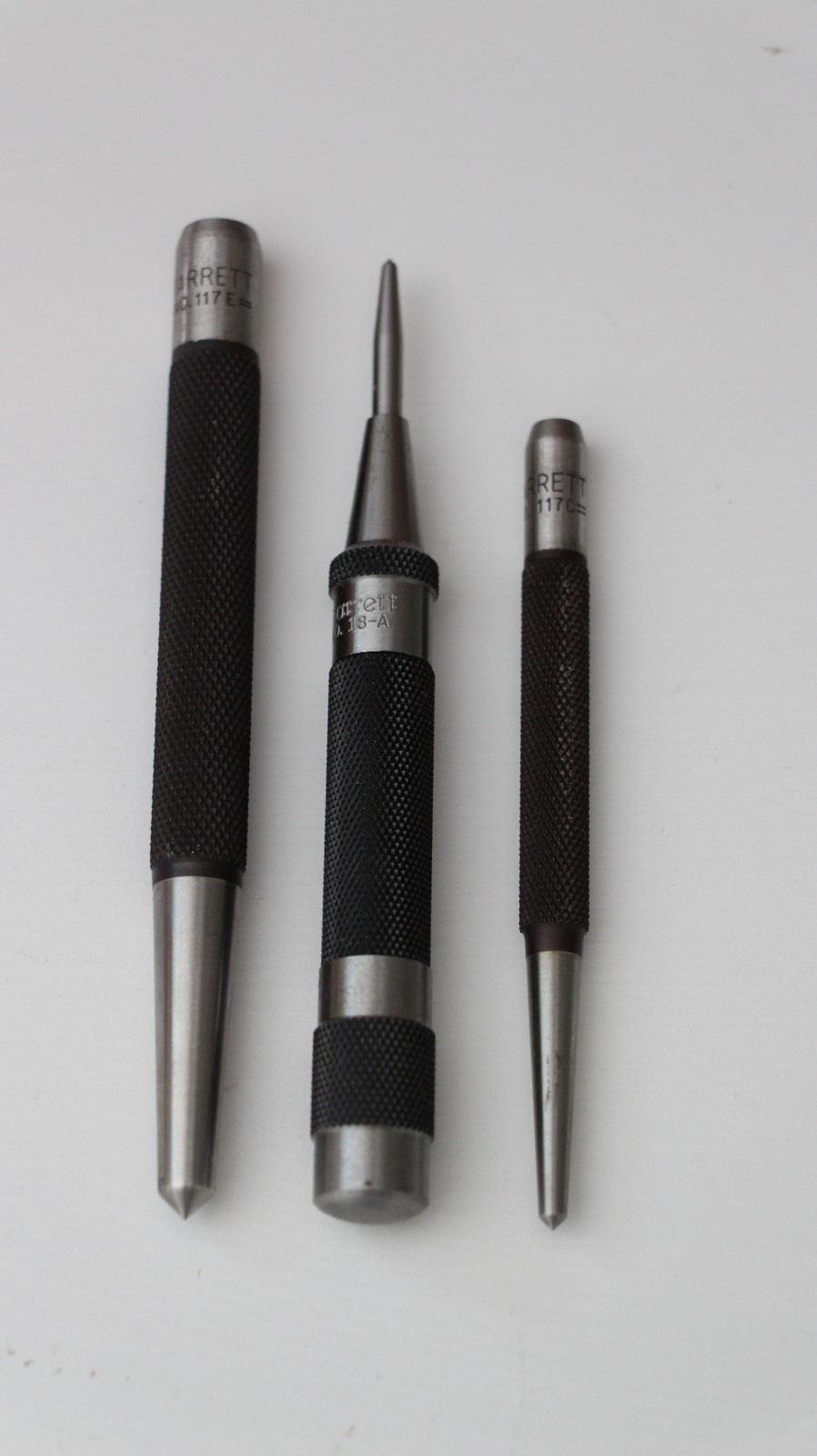 Genuine Starrett Precision Punch Set – Brand New - USA