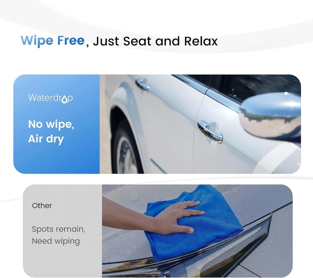 Waterdrop Spotless Car Wash System with Resin, Deionized Water System, NEW