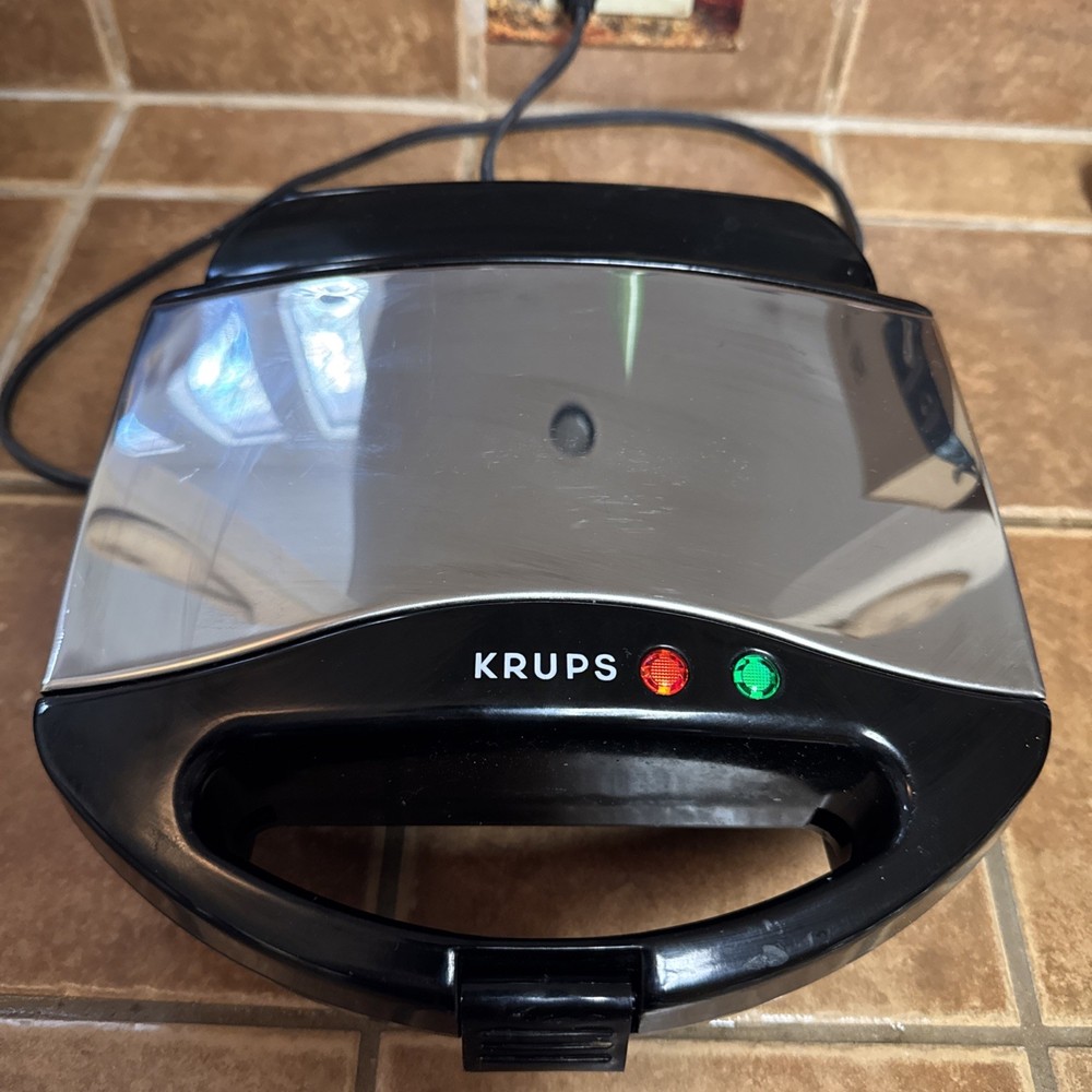 Belgian Waffle Maker Krups 653 Tested Vintage