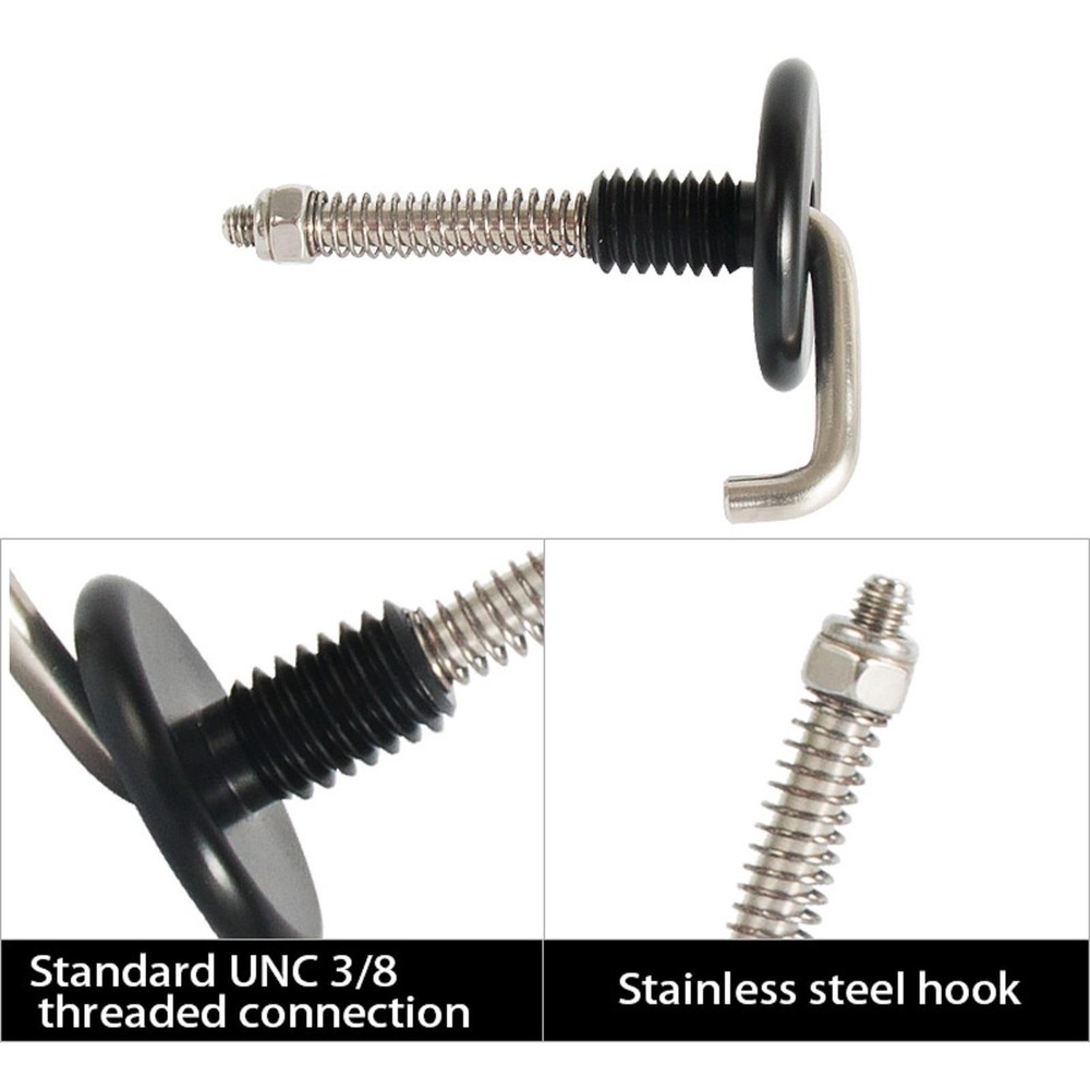 Stainless steel 3/8 interface Tripod Center Tripod Hook For Camera Tripod E