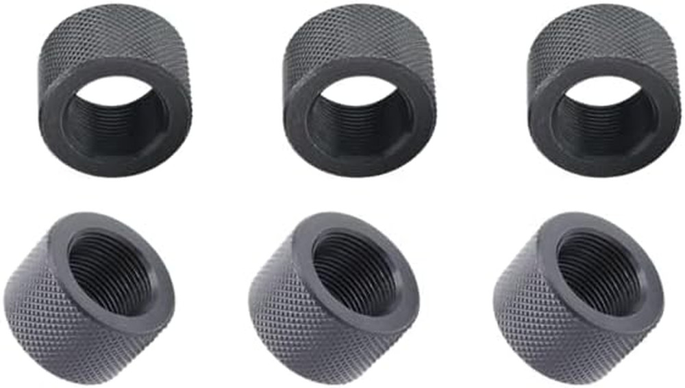 Thread Protector 1/2 X 28 For,22Lr,223 & 5.56 （6Pack）