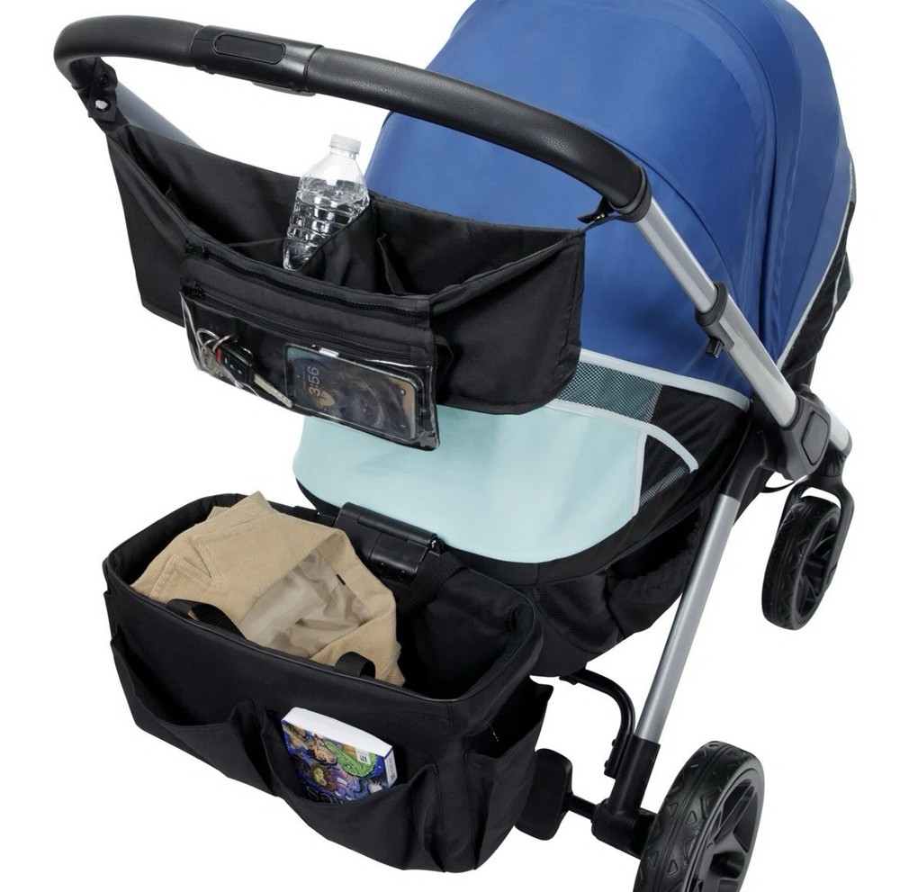 Safety 1st Summit Wagon Stroller All-Terrain 3-Mode Folding Push/Pull Blue