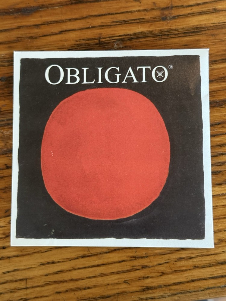 Pirastro Obligato Series Violin E String  4/4 Medium - Ball End